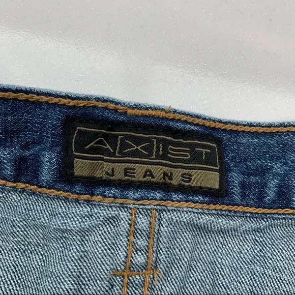 Axist Mens Jeans 36X30 Measures 36x29  Straight Leg 100% Cotton Blue Casual - Picture 6 of 10